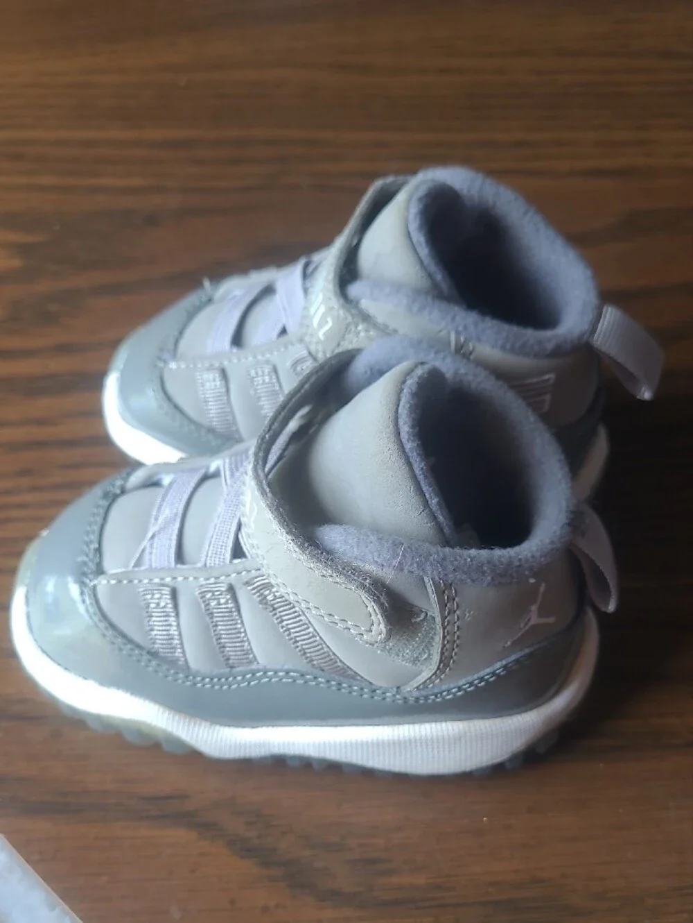Baby Nike Air Jordan 11 Retro TD 'Cool Grey' Size 6C